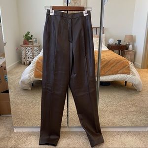 Vintage Valérie Stevens New Zealand Lambskin Pants